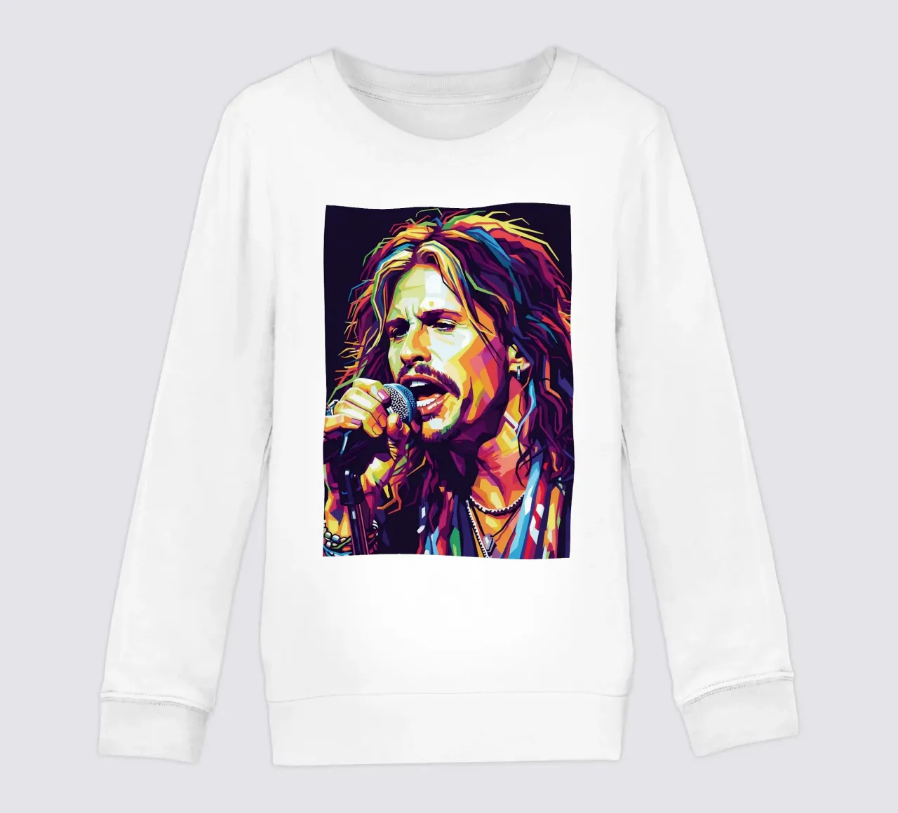 Steven Tyler arte #2 felpa bambino da Hantamrata