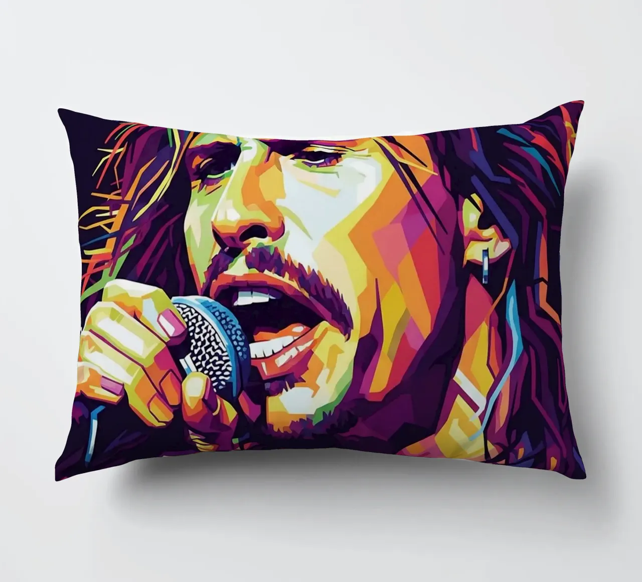 Steven Tyler arte #2 cuscino da Hantamrata