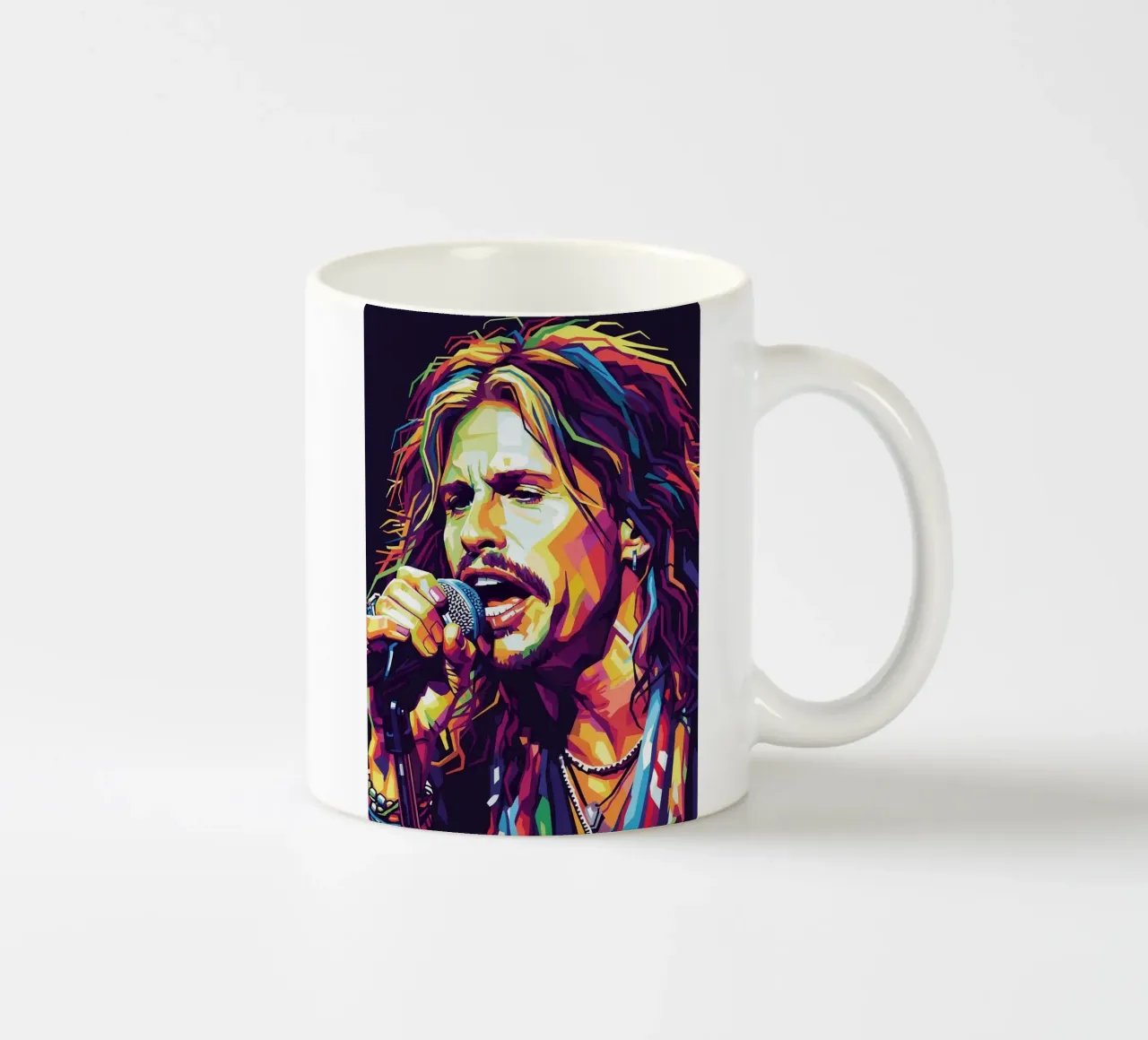 Steven Tyler arte #2 tazza in ceramica da Hantamrata