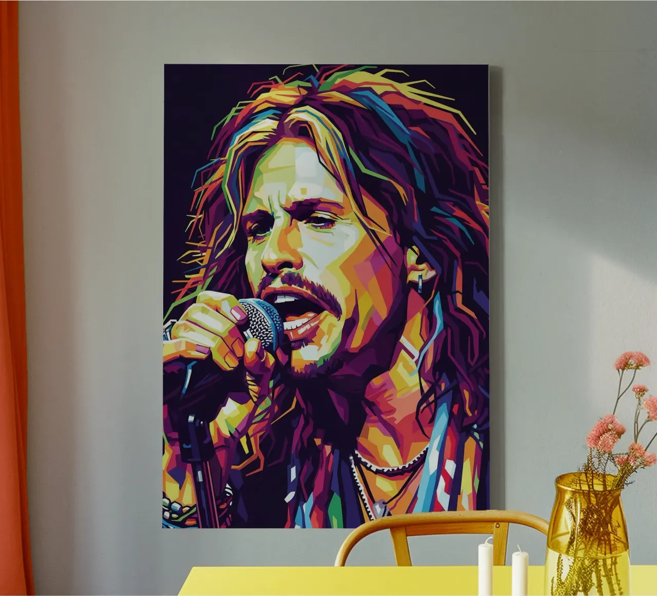 Steven Tyler art #2 canvas by Hantamrata