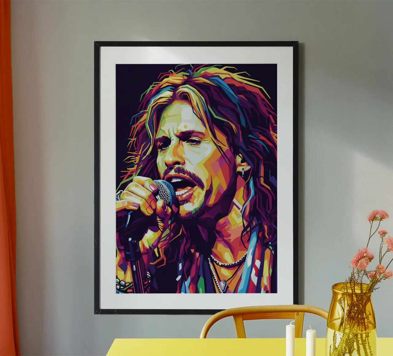 Steven Tyler art #2 hahnemühle by Hantamrata