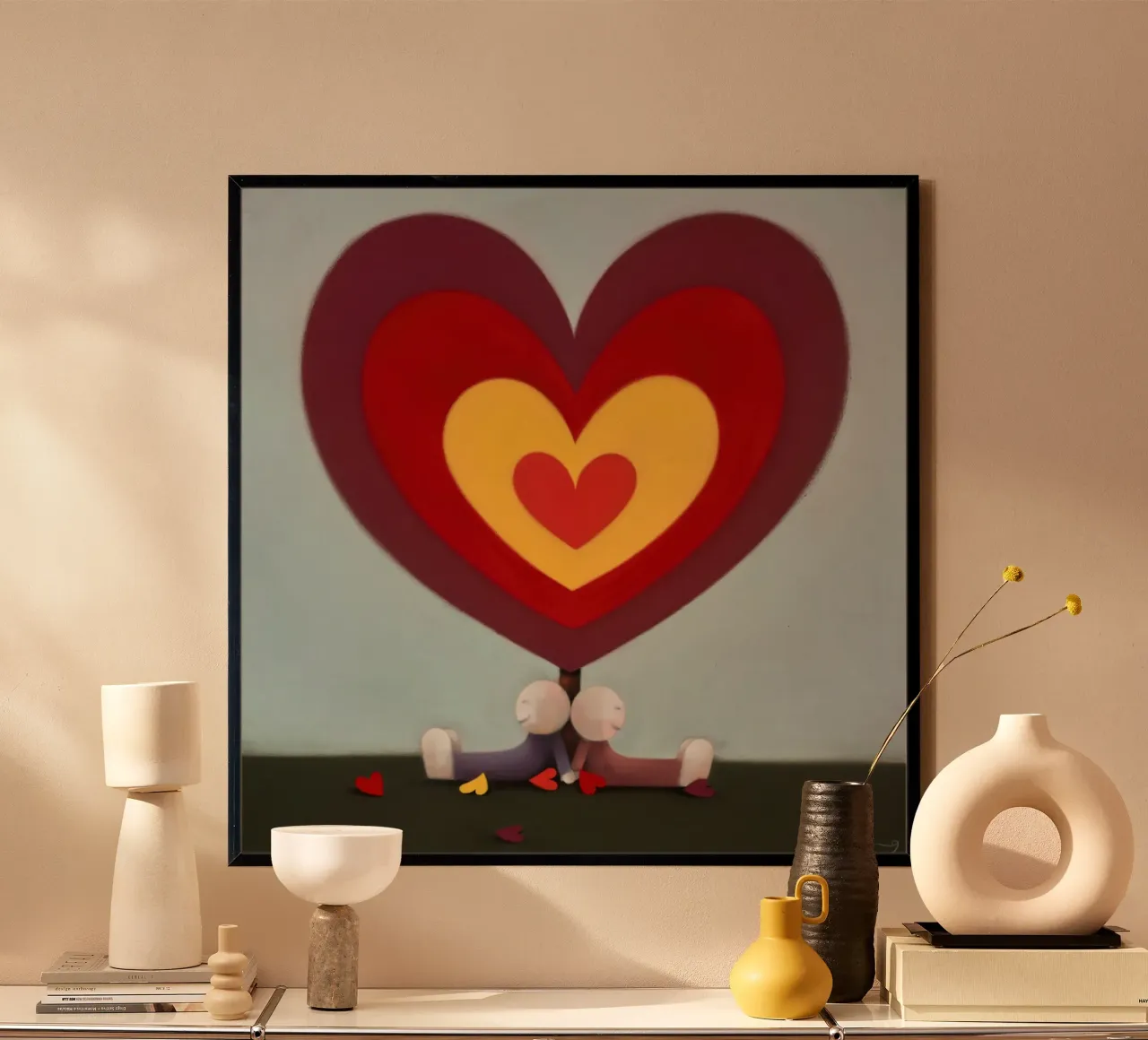 Tree of Hearts Doug Hyde hahnemühle by Hyde Hi