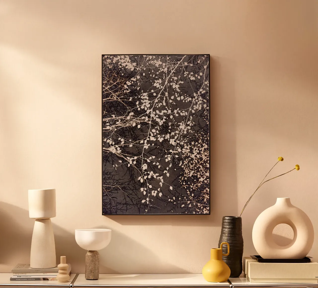 last leaves plexiglass da Visuelle Poesie am Wegesrand