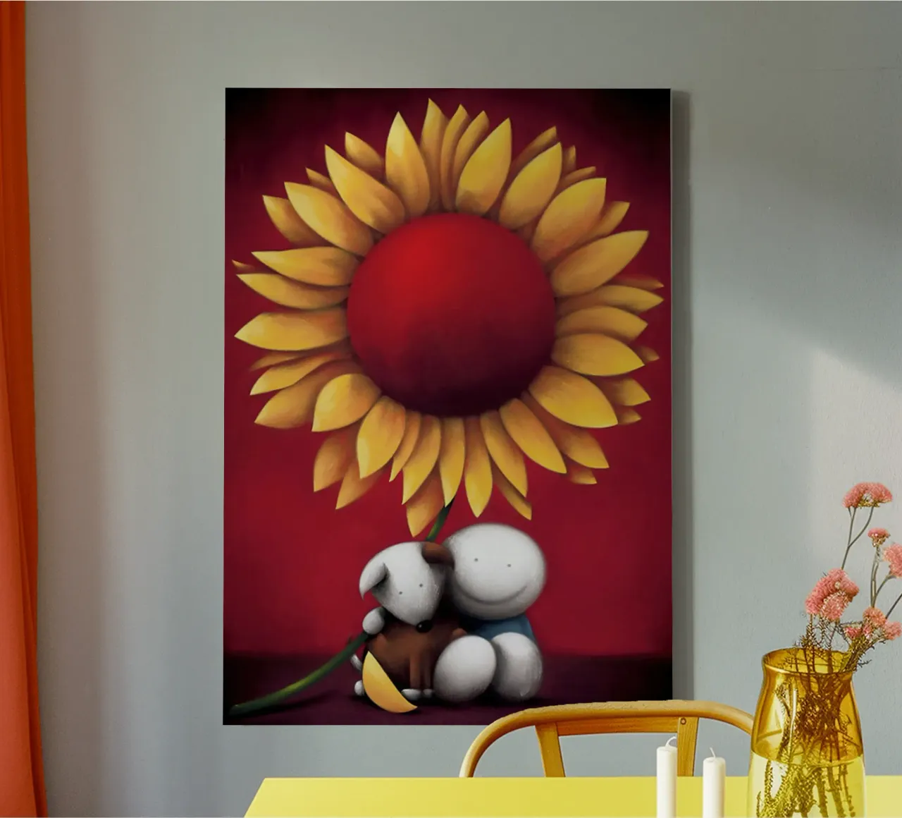 Doug Hyde My Sunshine di Doug Hyde tela con Cornice a cassetta da Hyde Hi