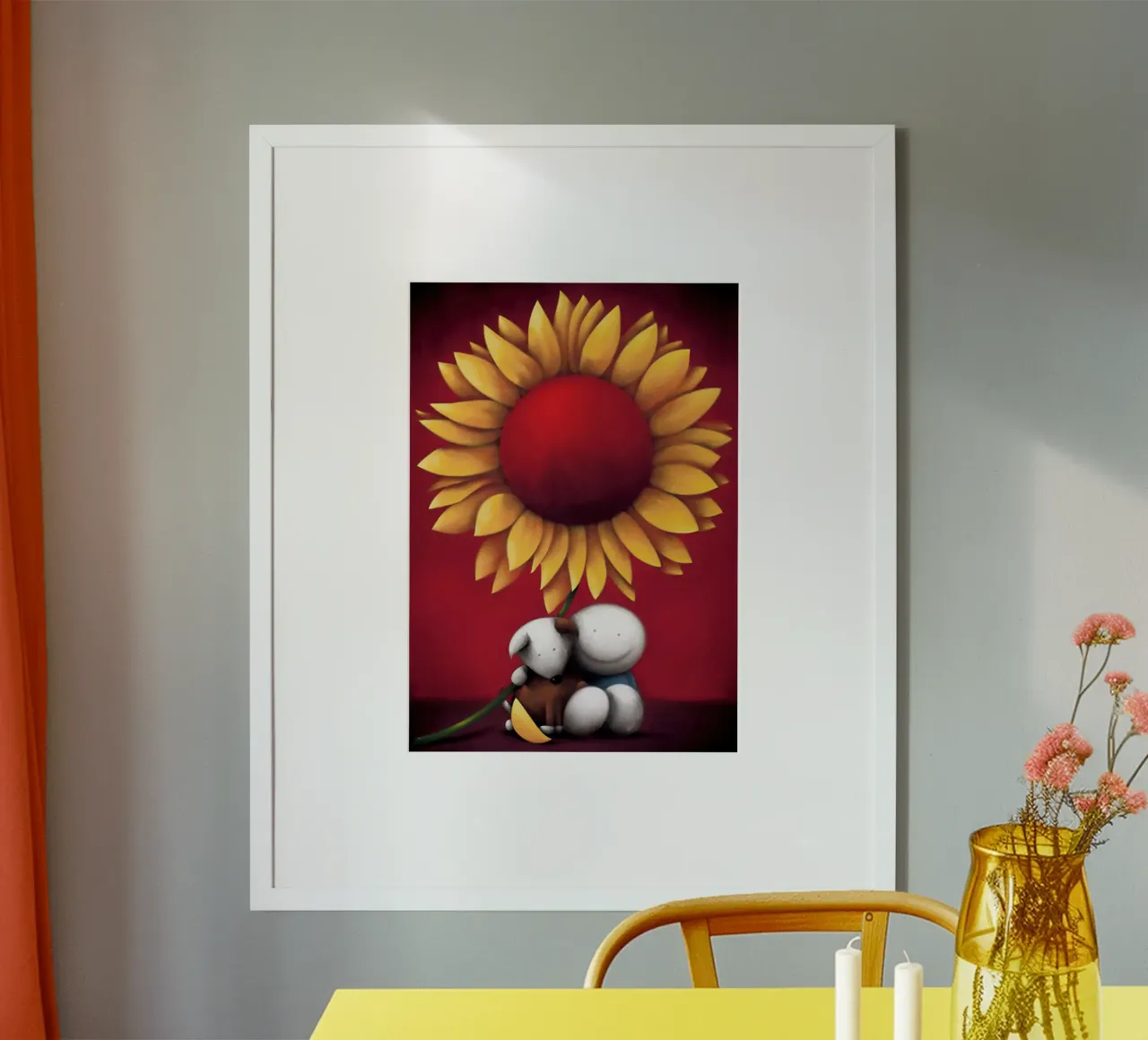 Doug Hyde My Sunshine di Doug Hyde poster con telaio in plastica da Hyde Hi