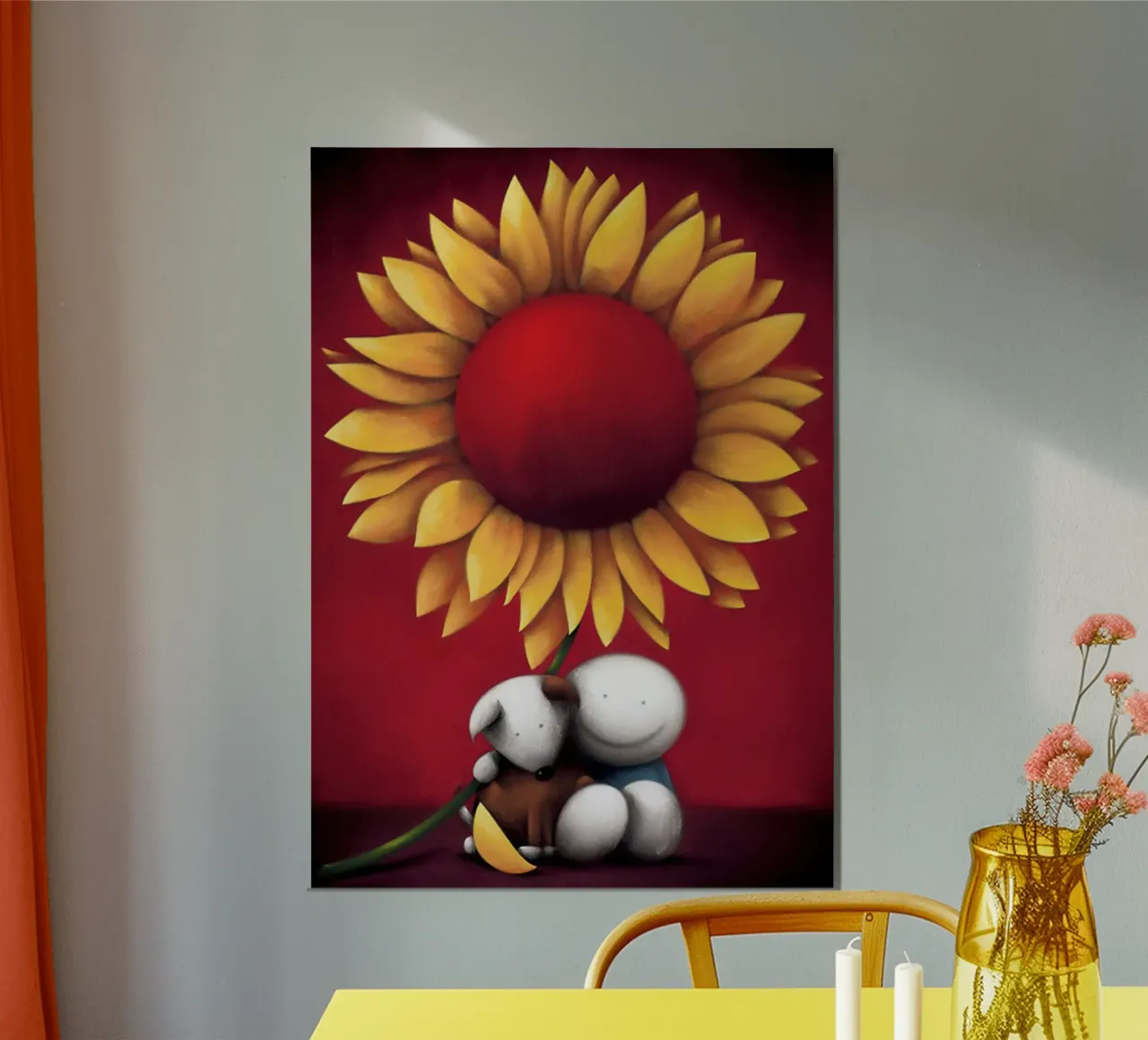 Doug Hyde My Sunshine di Doug Hyde poster con telaio in plastica da Hyde Hi