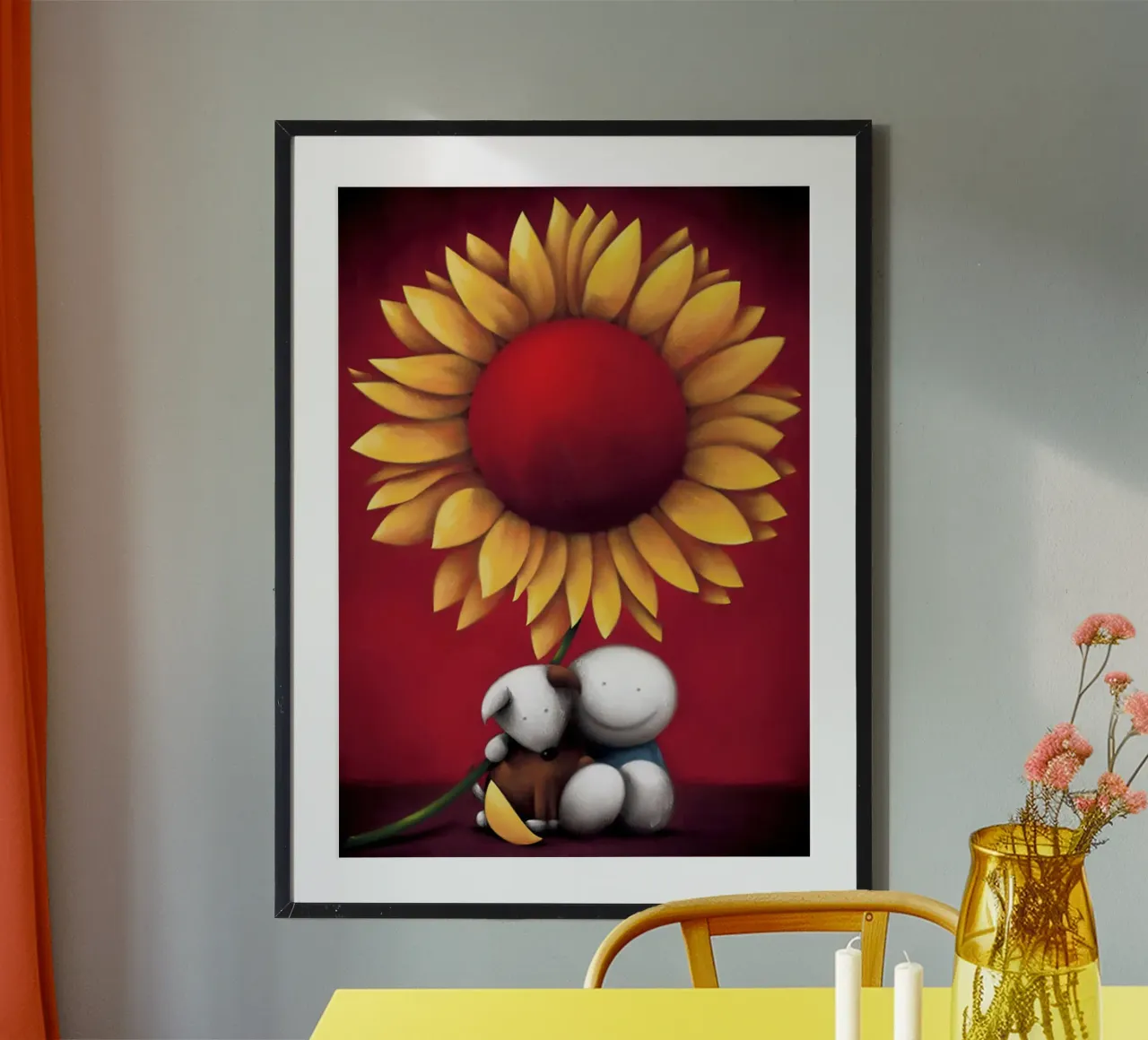 Doug Hyde My Sunshine di Doug Hyde poster con telaio in plastica da Hyde Hi