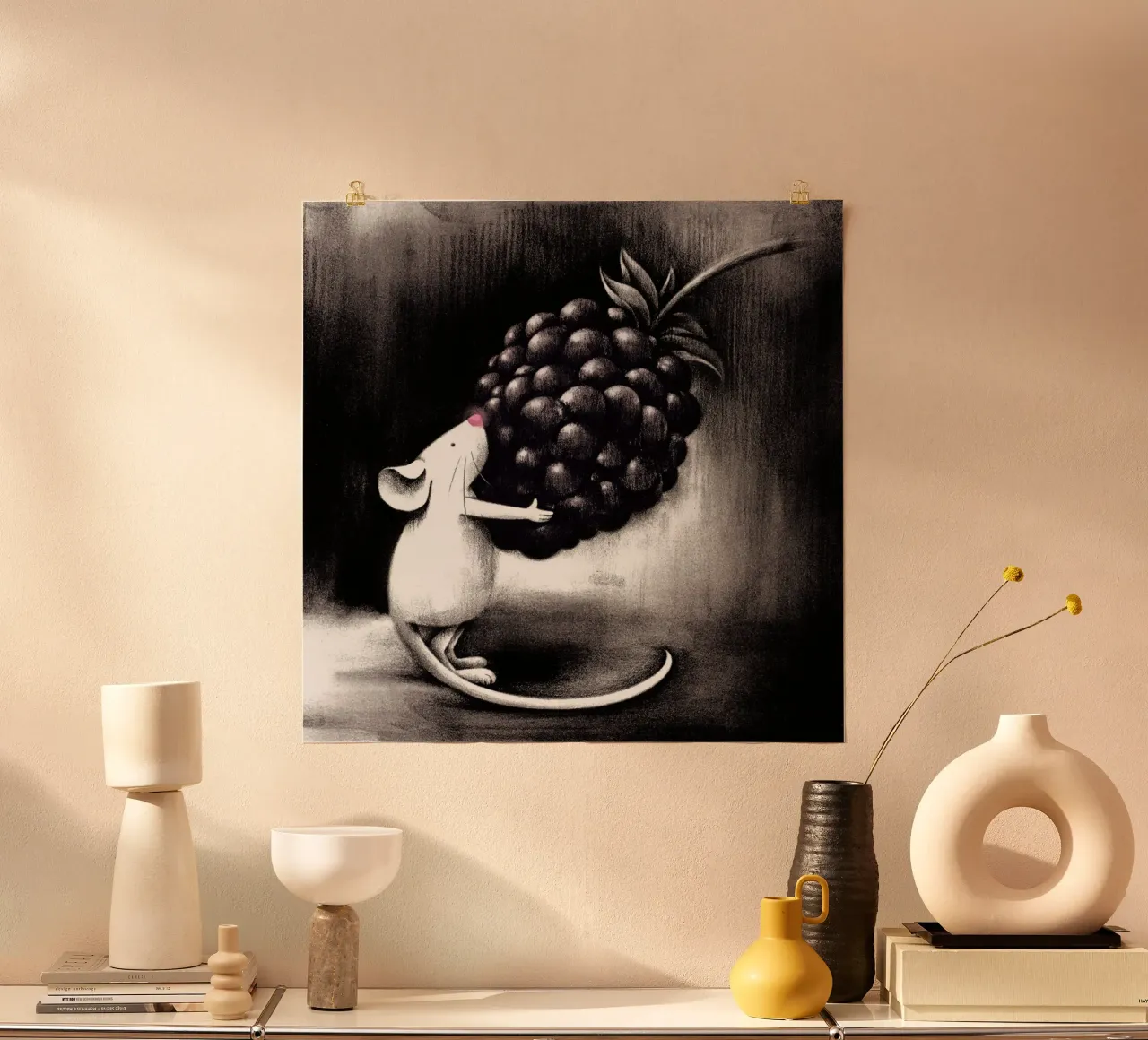 Doug Hyde Token of Friendship hahnemühle by Hyde Hi