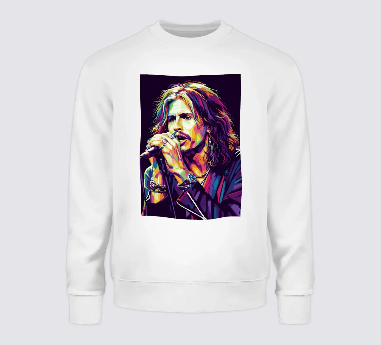 Steven Tyler arte #3 felpa da Hantamrata