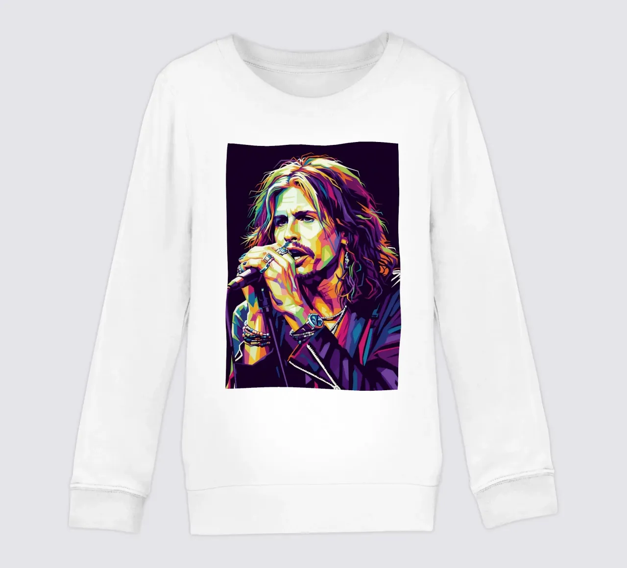 Steven Tyler arte #3 felpa bambino da Hantamrata