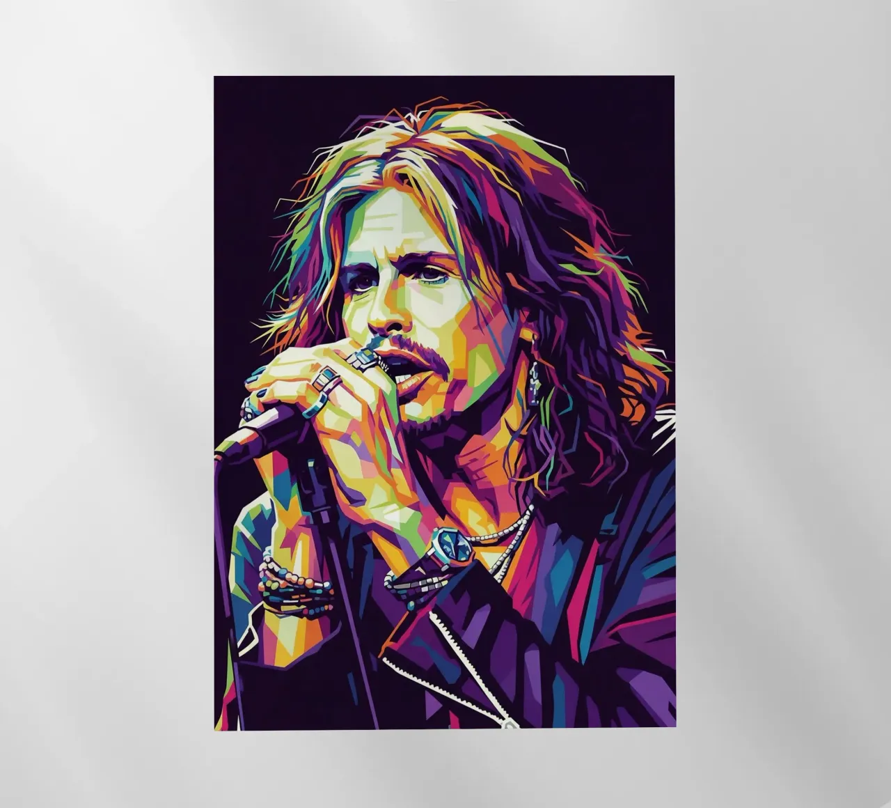 Steven Tyler arte #3 pellicola backlit da Hantamrata