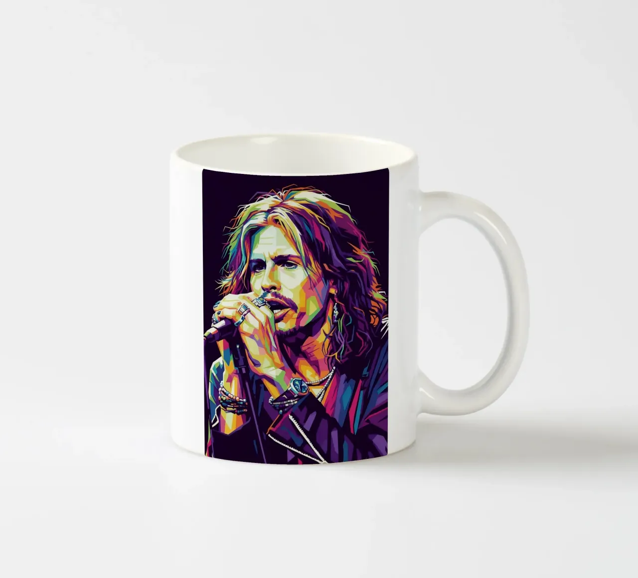 Steven Tyler arte #3 tazza in ceramica da Hantamrata