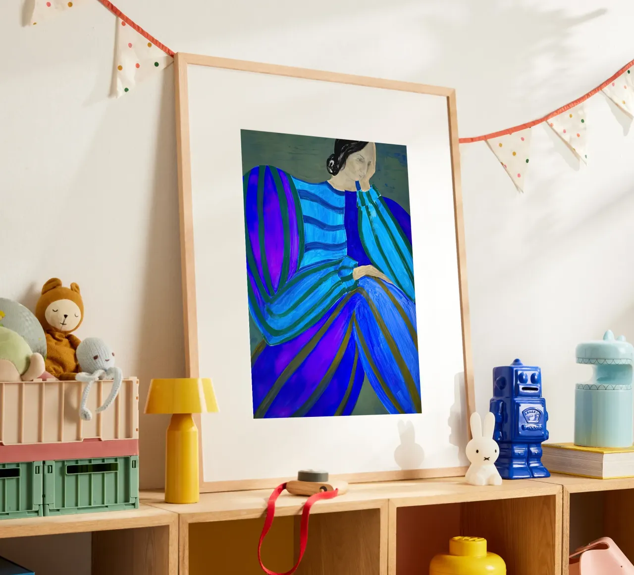 Sofia Lind poster con telaio in alluminio da William Brown