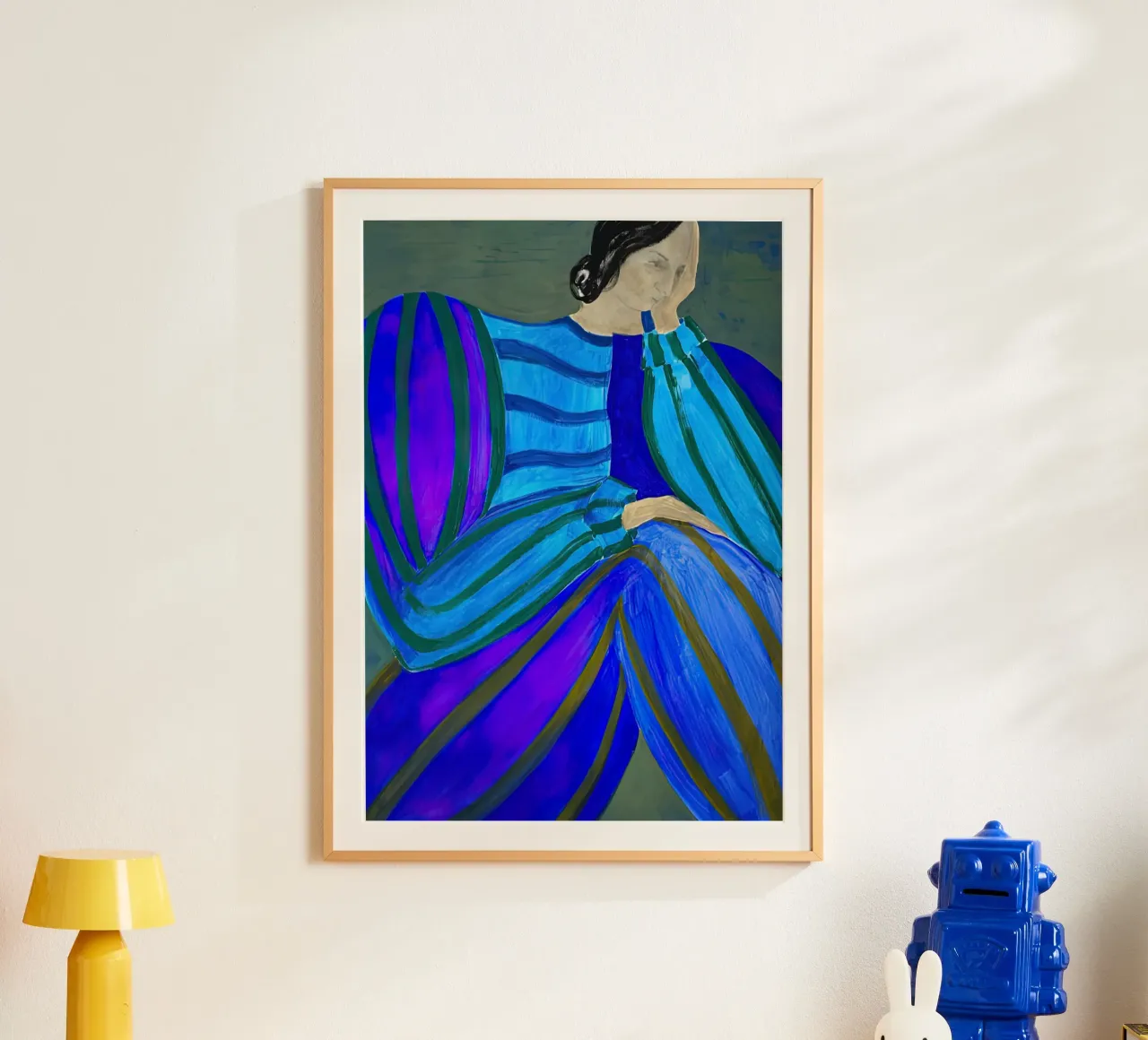 Sofia Lind poster con telaio in alluminio da William Brown