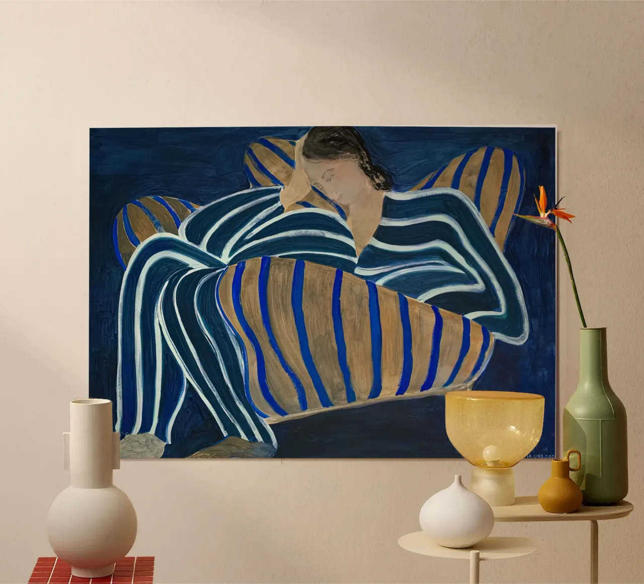 Sofia Lind 2 poster con telaio in plastica da William Brown