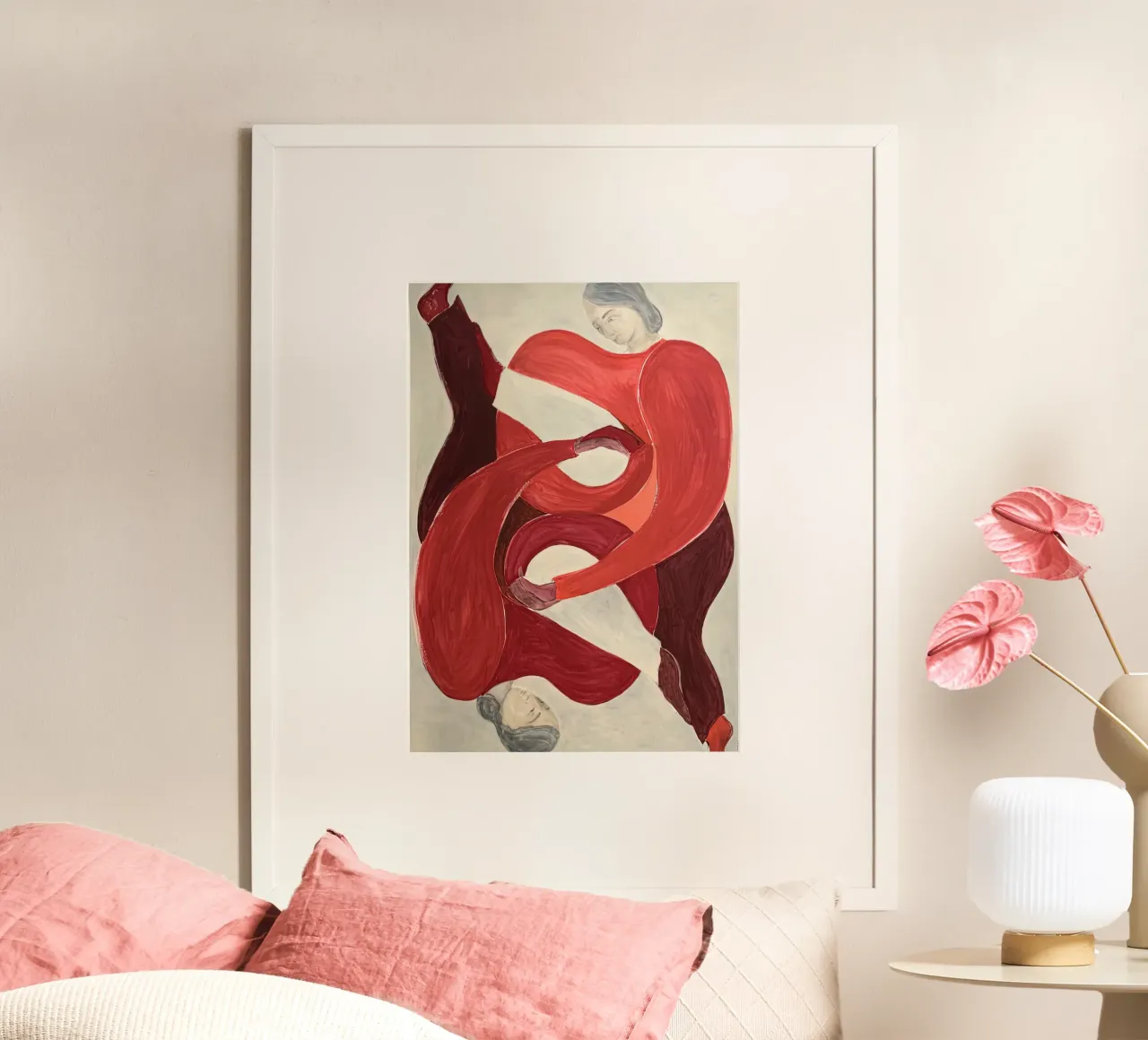 Sofia Lind 3 poster con telaio in legno da William Brown