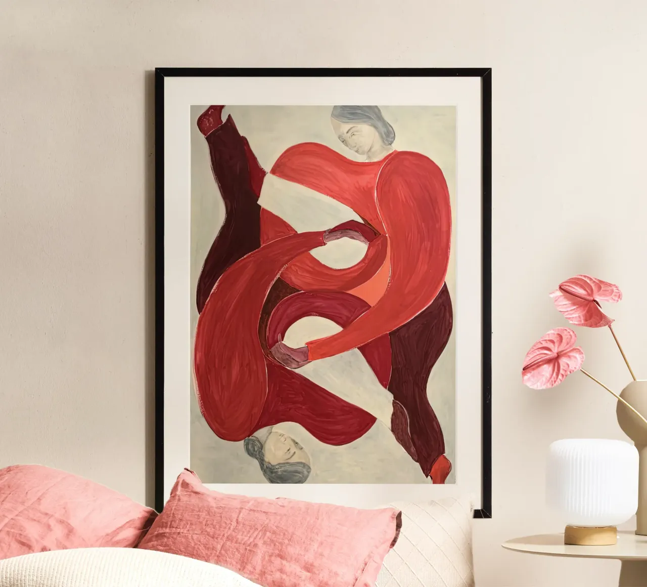 Sofia Lind 3 poster con telaio in legno da William Brown