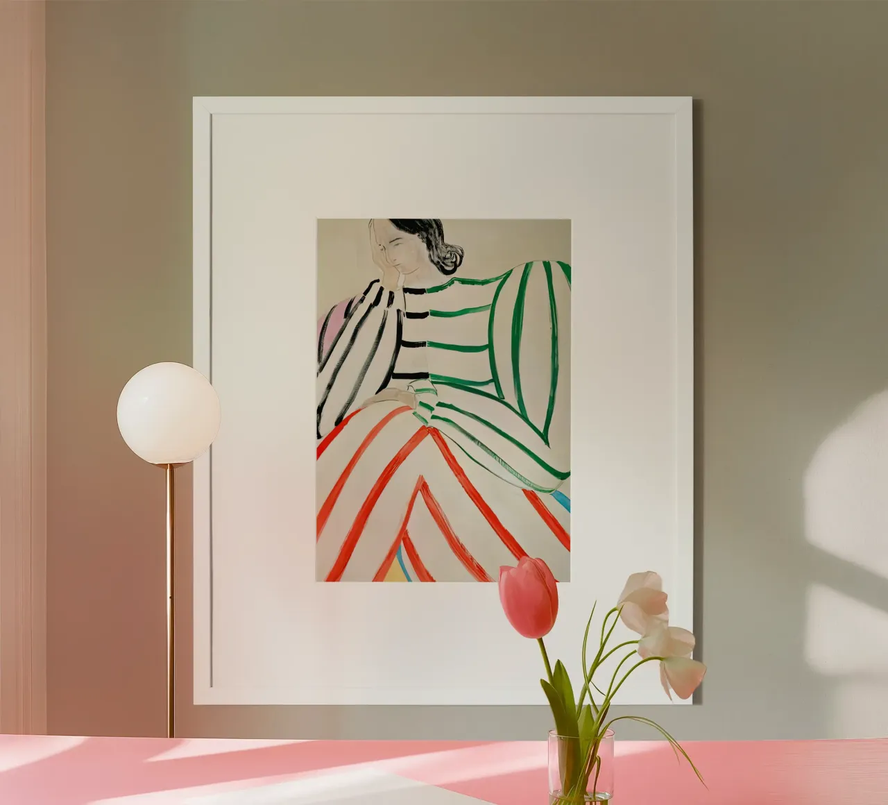 Sofia Lind 4 poster con telaio in legno da William Brown