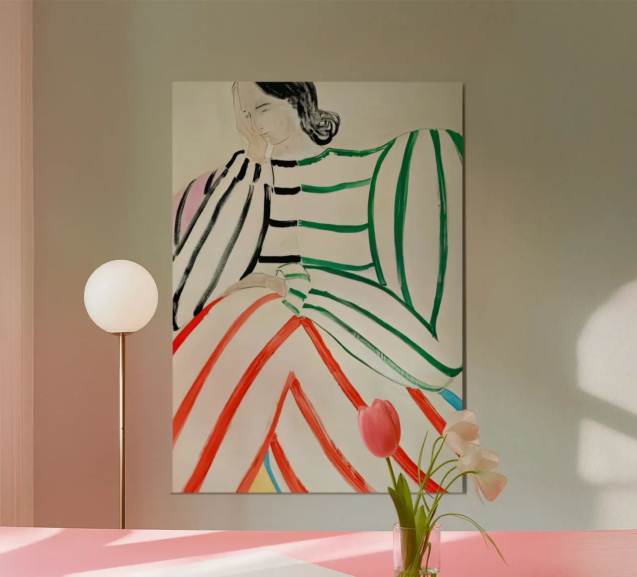Sofia Lind 4 poster con telaio in legno da William Brown