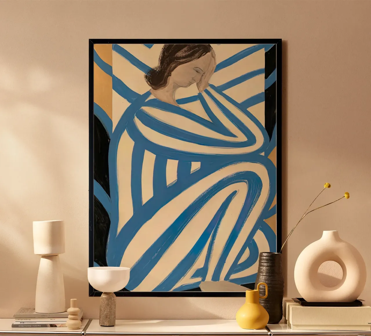 Sofia Lind 5 poster con telaio in legno da William Brown