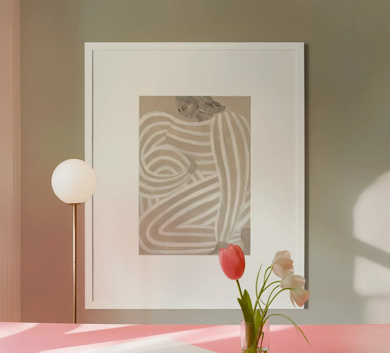 Sofia Lind 6 poster con telaio in legno da William Brown