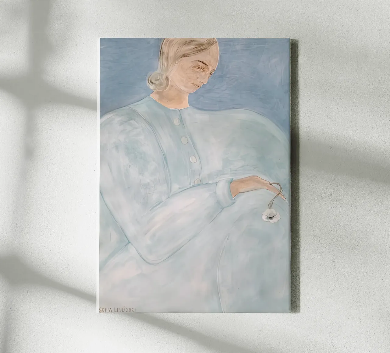 Sofia Lind 14 tela con Cornice a cassetta da William Brown