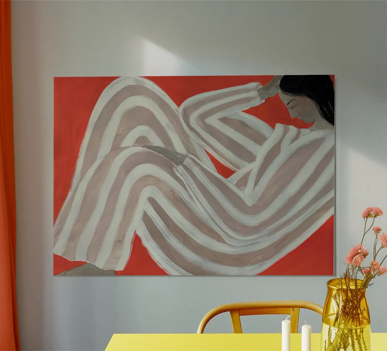 Sofia Lind 16 poster con telaio in alluminio da William Brown