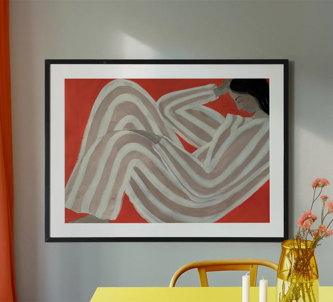 Sofia Lind 16 poster con telaio in alluminio da William Brown