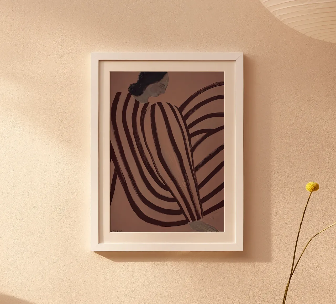 Sofia Lind 18 poster con telaio in legno da William Brown