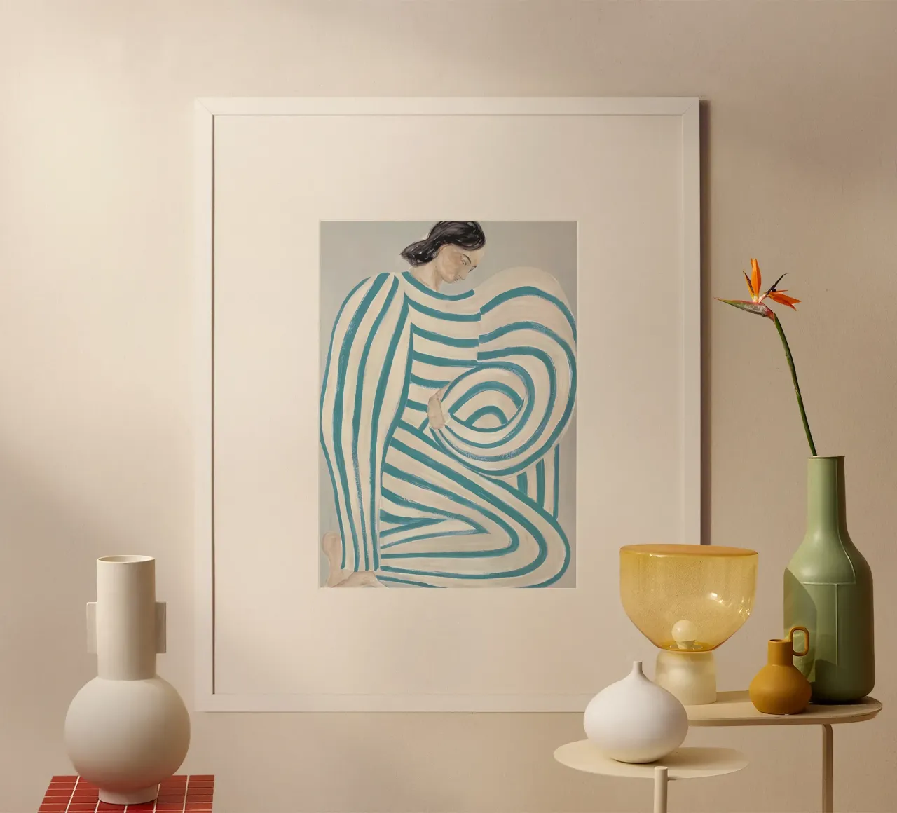 Sofia Lind 19 poster con telaio in plastica da William Brown