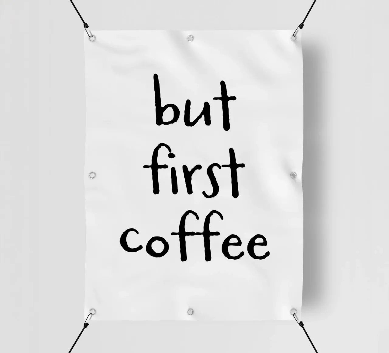 But First Coffee 6 telo in pvc da The Type Club Tokyo