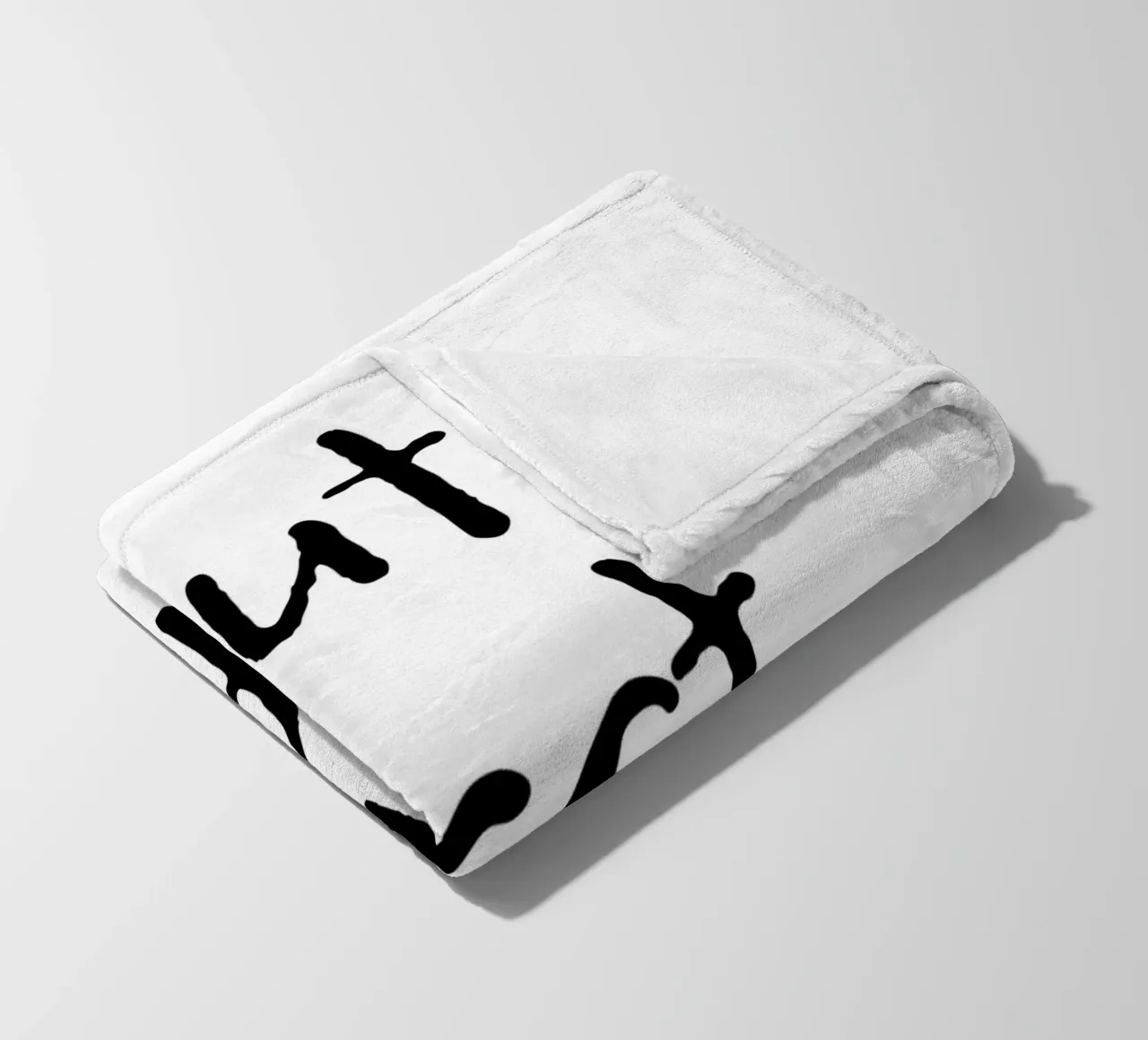 But First Coffee 6 coperta in pile da The Type Club Tokyo