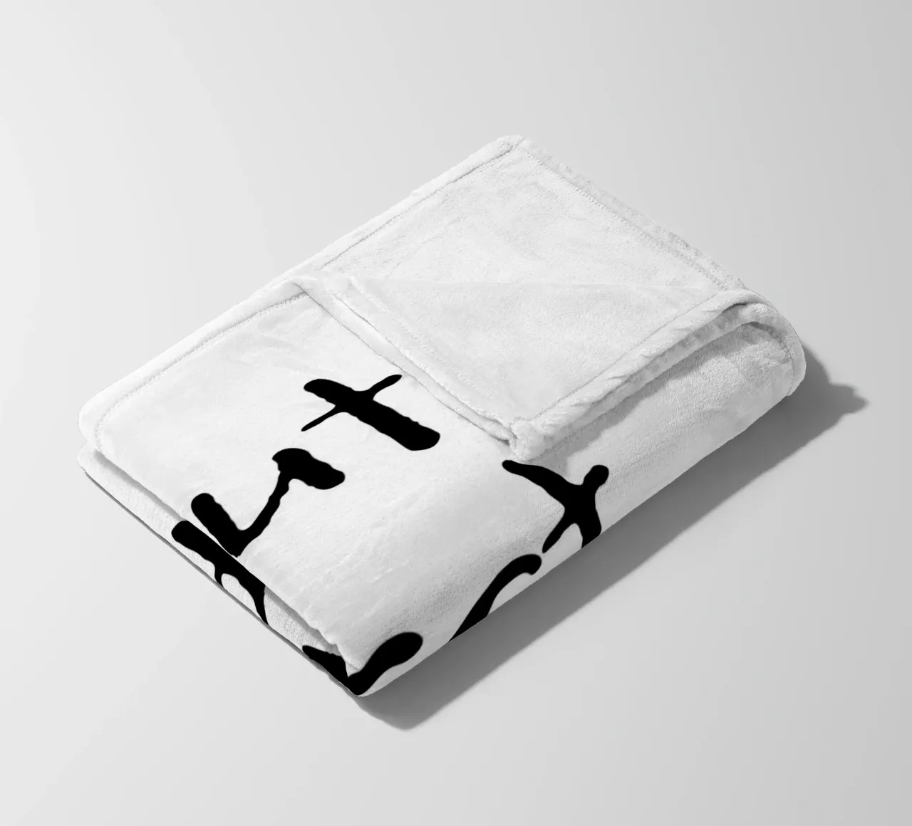 But First Coffee 6 coperta in pile da The Type Club Tokyo