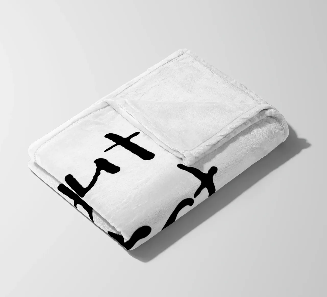 But First Coffee 6 coperta in pile da The Type Club Tokyo