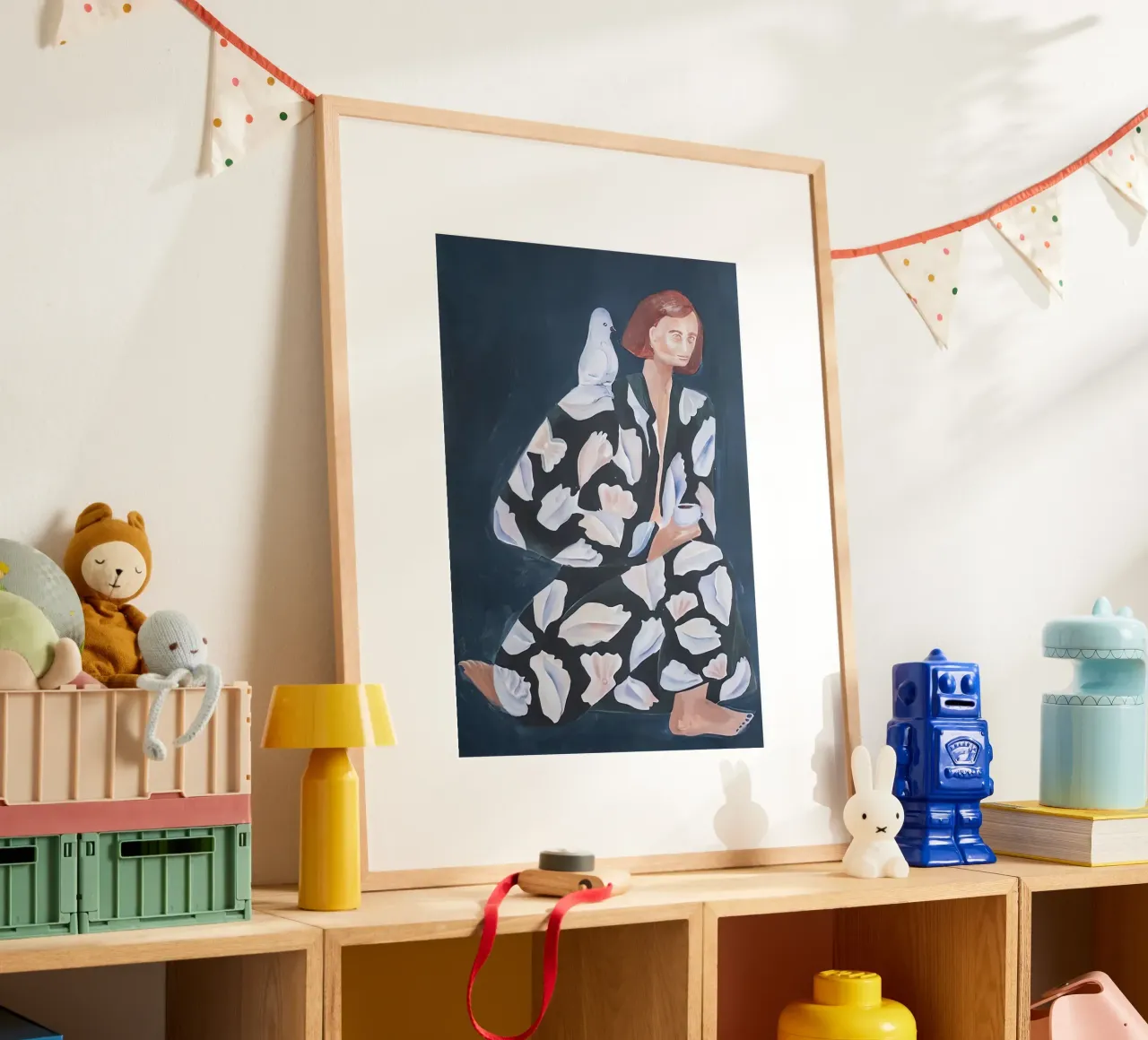 Sofia Lind 10 poster con telaio in legno da William Brown