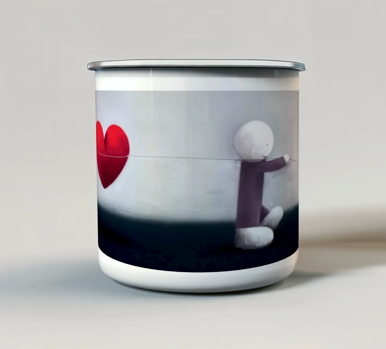 Preso dall'amore Doug hyde tazza in smalto da Hyde Hi