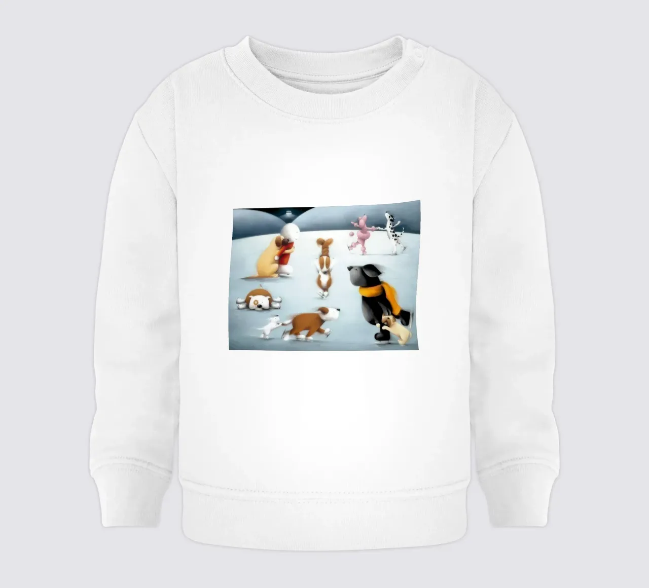 Ballando sul ghiaccio Doug hyde felpa neonato da Hyde Hi