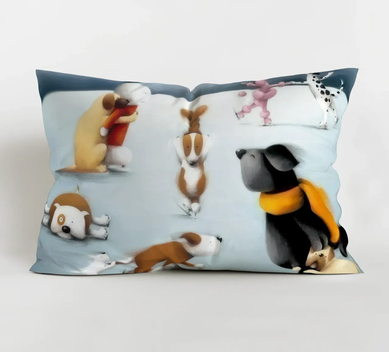 Ballando sul ghiaccio Doug hyde cuscino da Hyde Hi