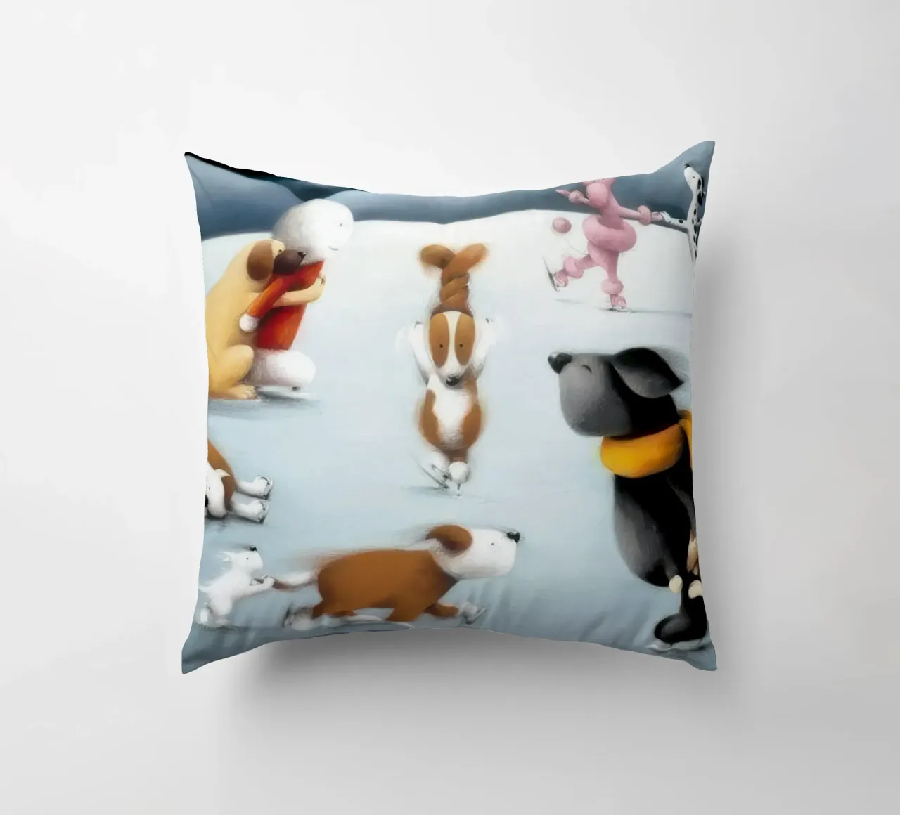 Ballando sul ghiaccio Doug hyde cuscino da Hyde Hi