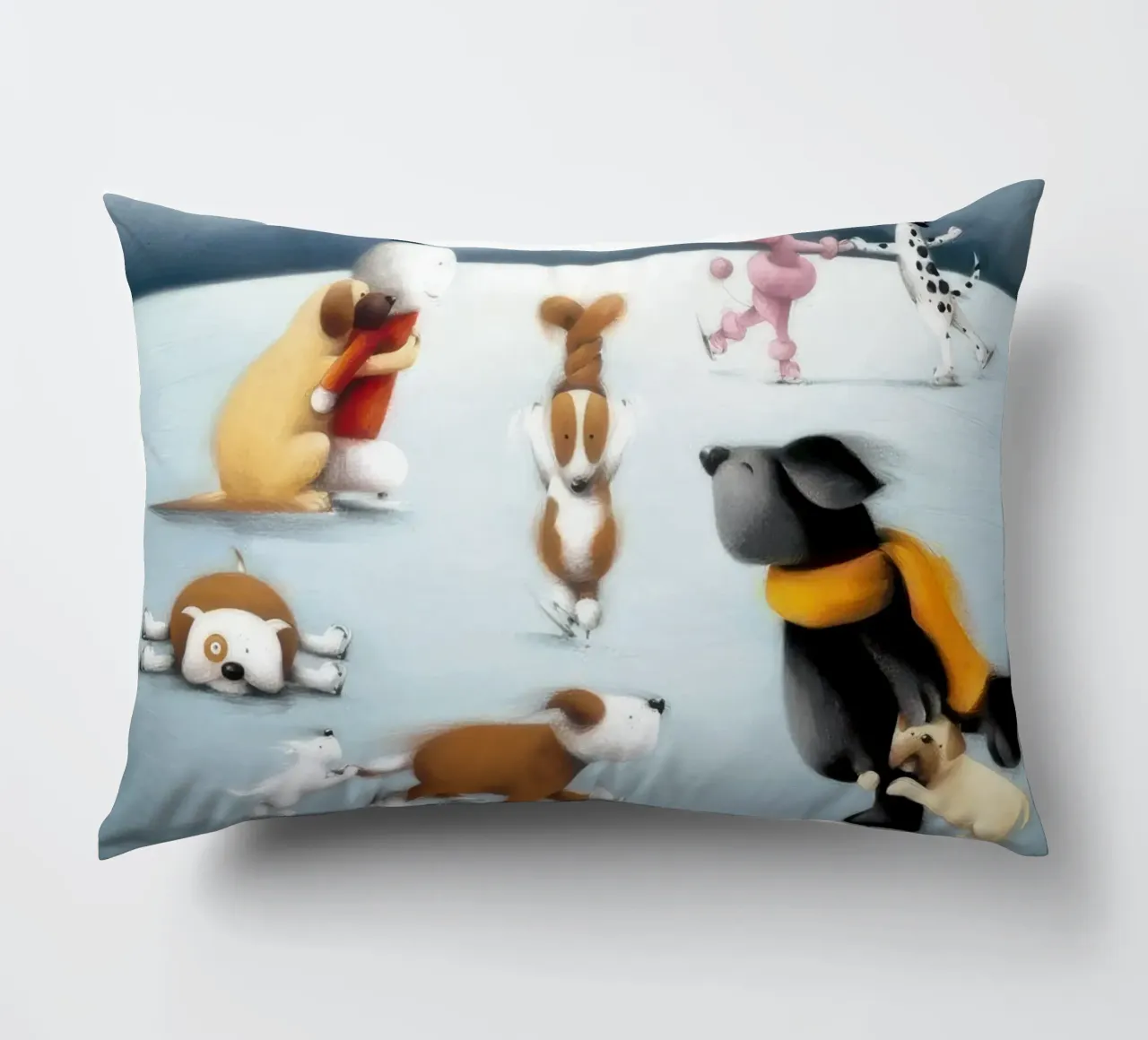 Ballando sul ghiaccio Doug hyde cuscino da Hyde Hi