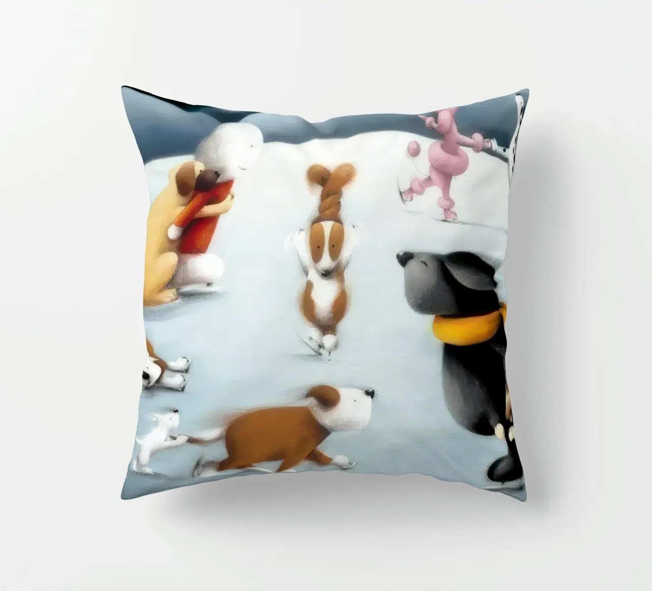 Ballando sul ghiaccio Doug hyde cuscino da Hyde Hi
