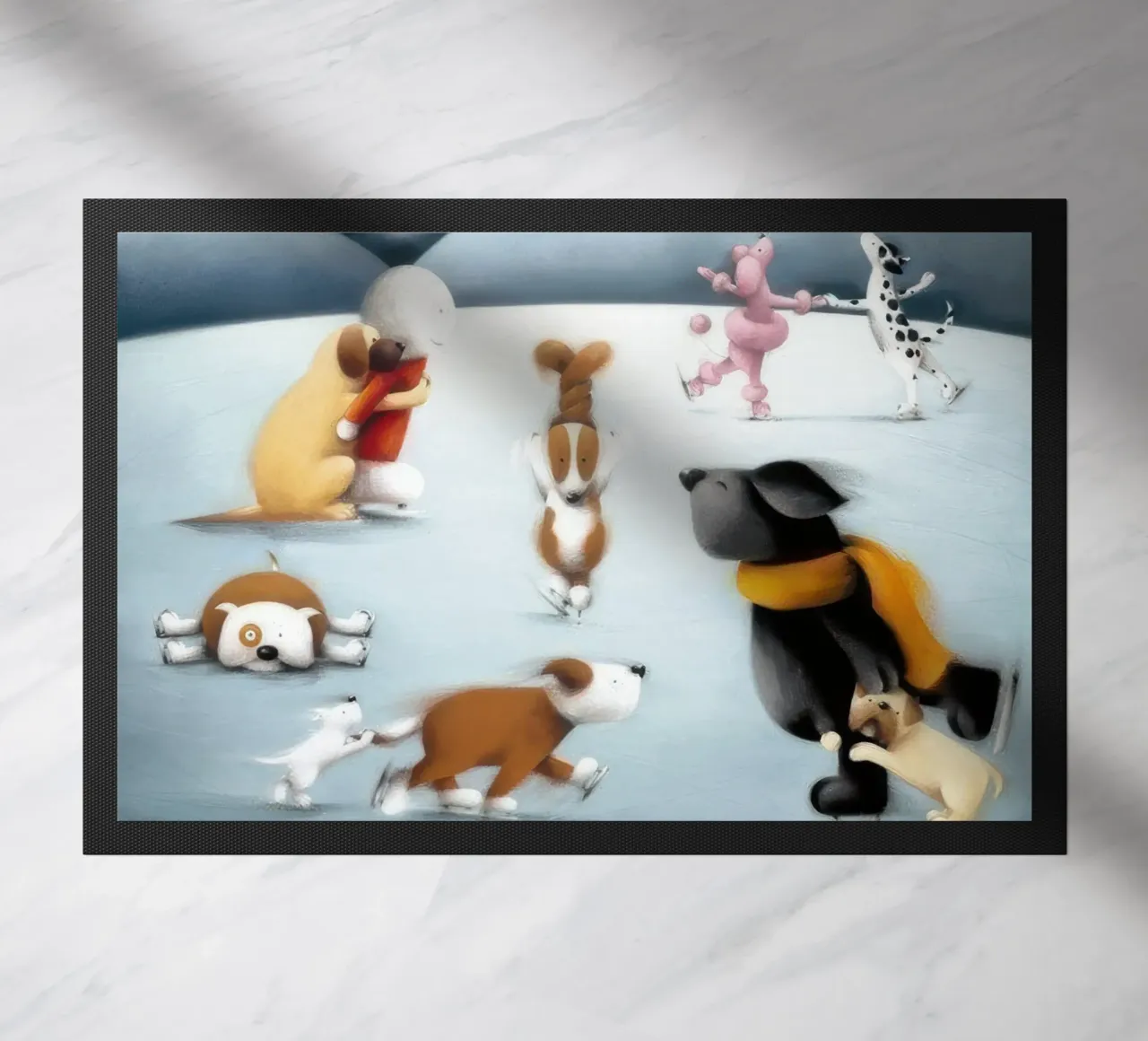 Dancing on Ice Doug hyde felpudo de Hyde Hi