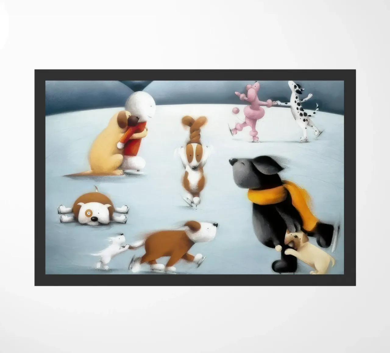 Dancing on Ice Doug hyde felpudo de Hyde Hi