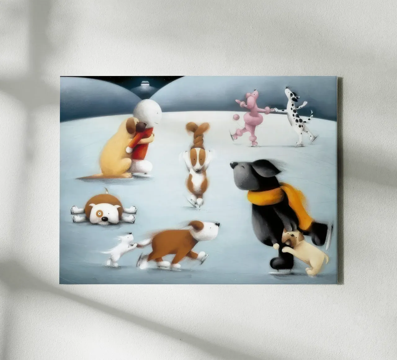 Dancing on Ice Doug hyde canvas by Hyde Hi
