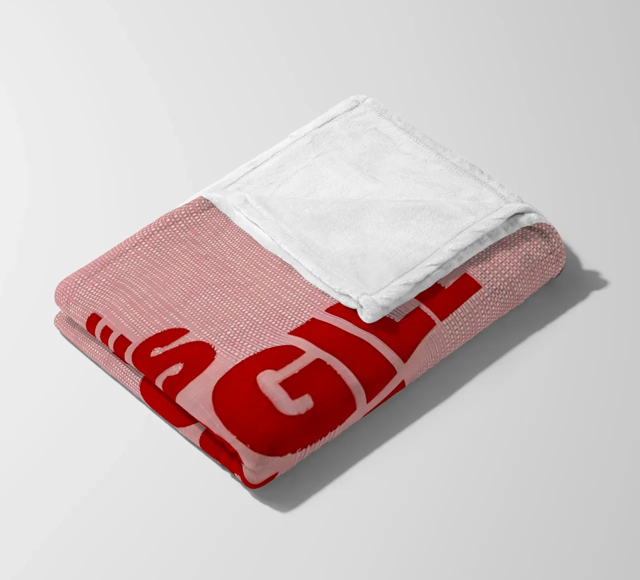 'SHE WAS FRAGILE LIKEA BOMB not a flower coperta in pile da Type & Tape