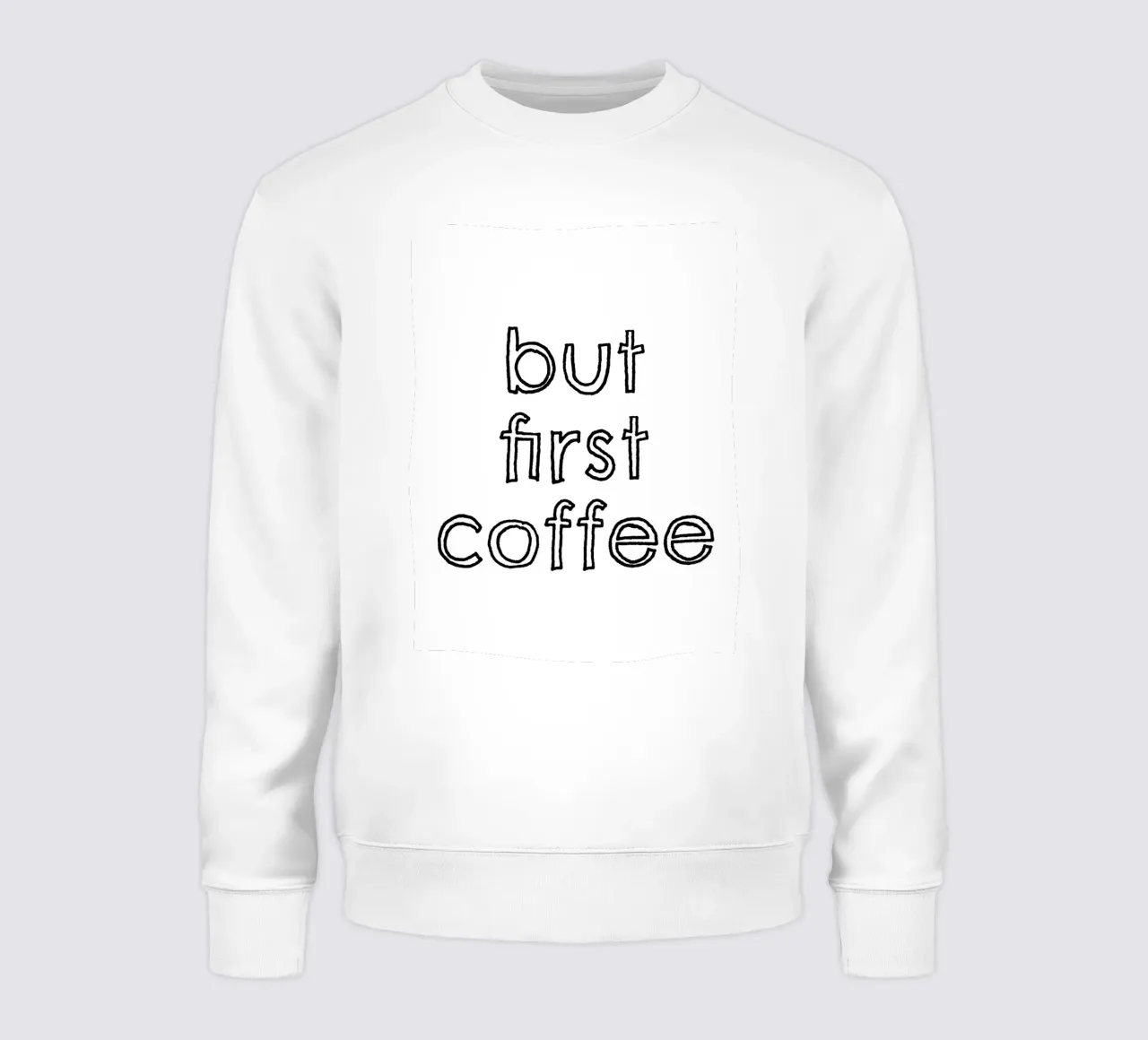 But First Coffee 8 felpa da The Type Club Tokyo