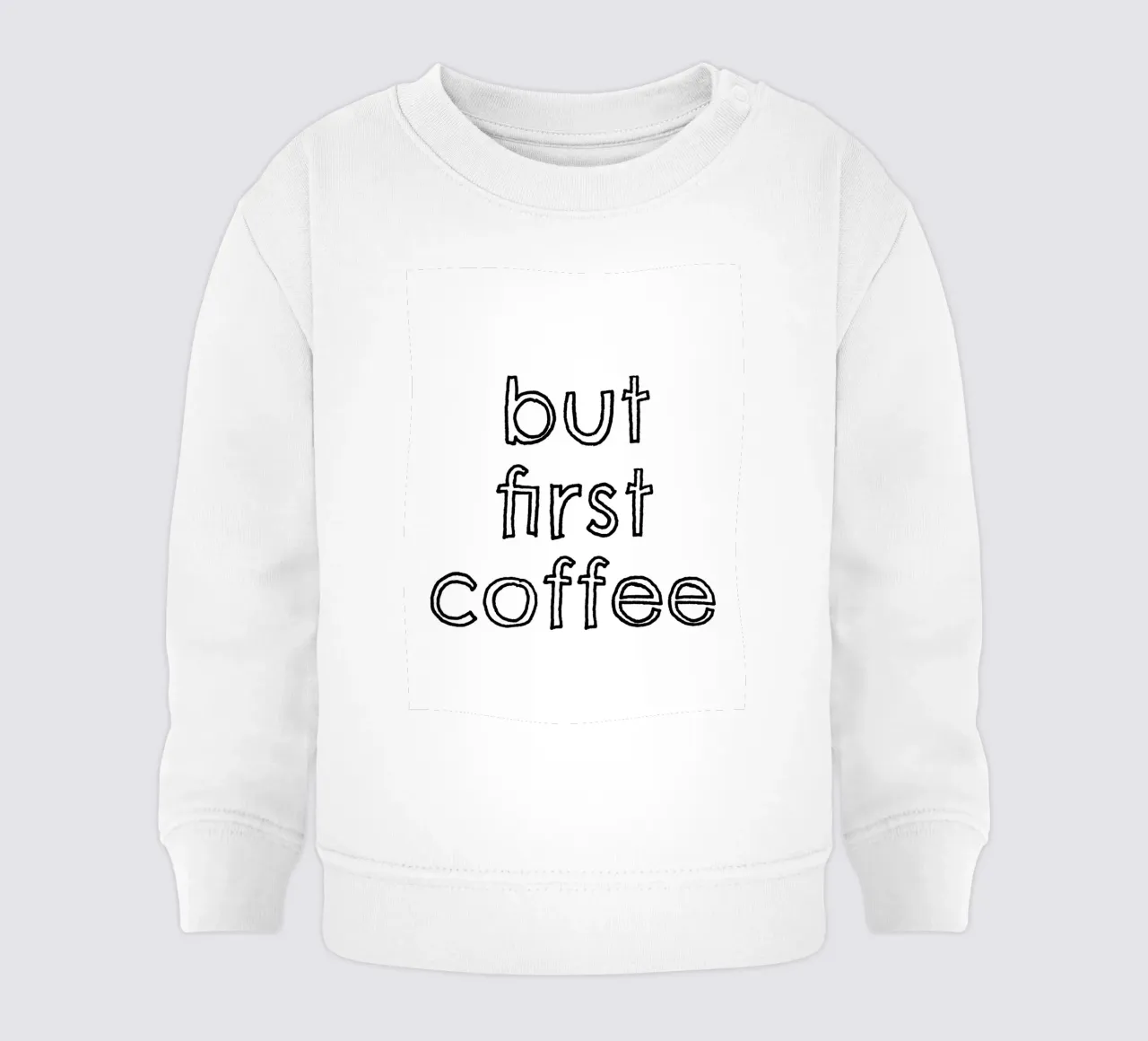 But First Coffee 8 felpa neonato da The Type Club Tokyo