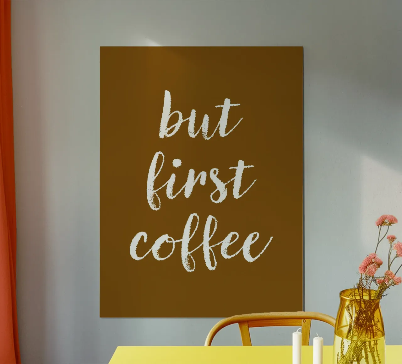 But First Coffee 18 poster da The Type Club Tokyo