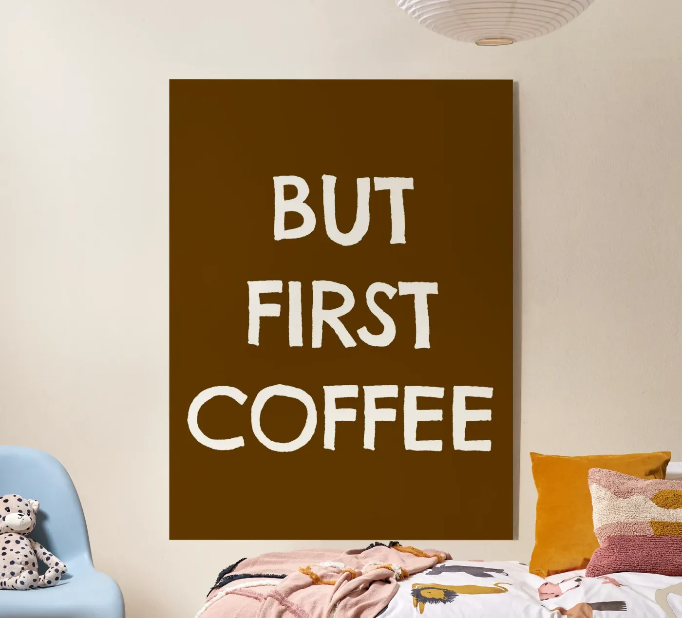 But First Coffee 19 plexiglass da The Type Club Tokyo