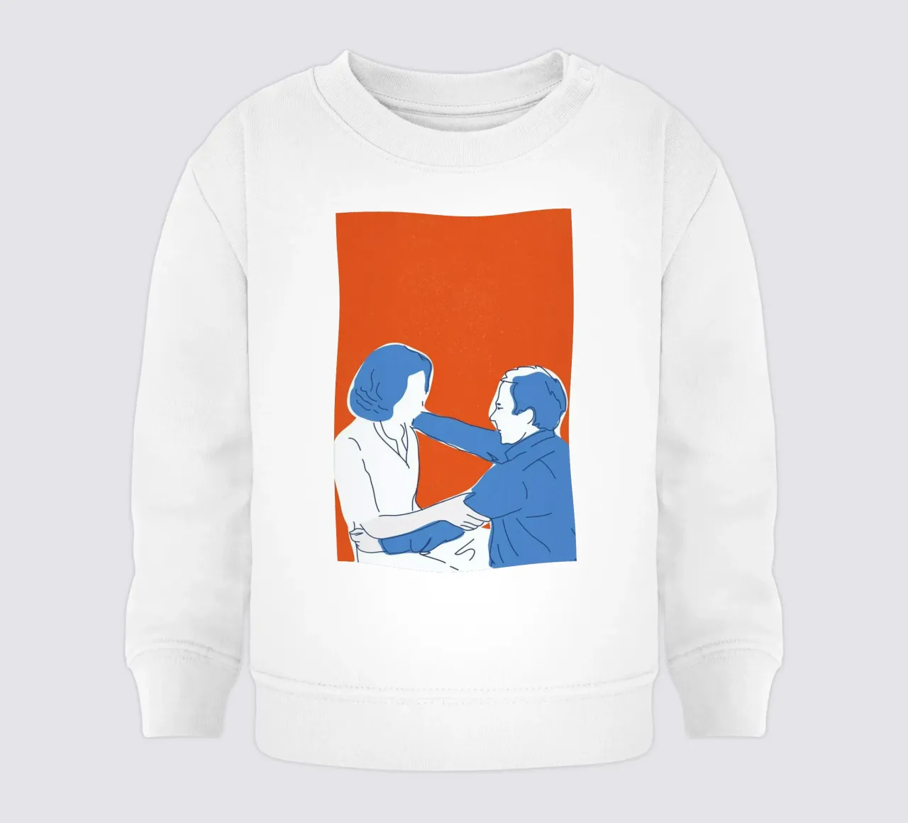 You and I sudadera de bebé de Francesco Zorzi
